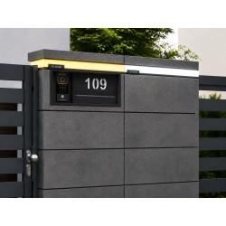LED BLOCK 504X200x230 MULTI SMART STANDARD, KOLORY: antracyt, czarna, brązowa, INOX